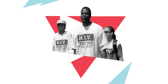 illustration of HIV