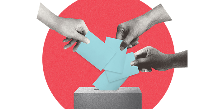 illustration of voting rights